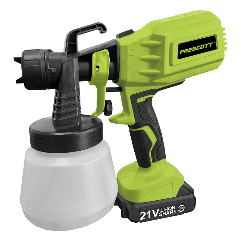 EQUIPO DE PINTAR A BATERIA 21V 900ML PRESCOTT