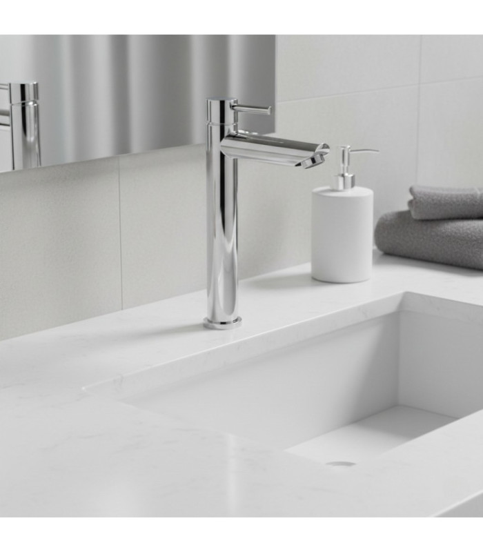 GRIFO LAVATORIO ALTO FRIO W-39 30CM