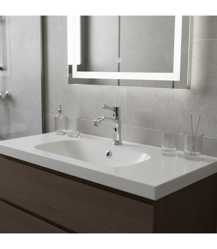 GRIFO LAVATORIO FRIO W-02 GALVANIZADO