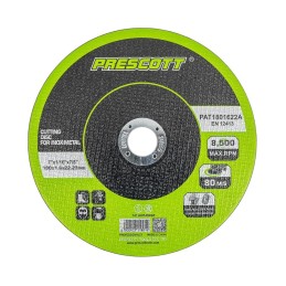 DISCO DE CORTE 180x1.6x22.23MM INOX/METAL PRESCOTT