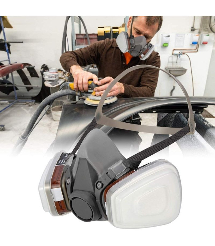 MASCARA RESPIRADOR DOBLE FILTRO