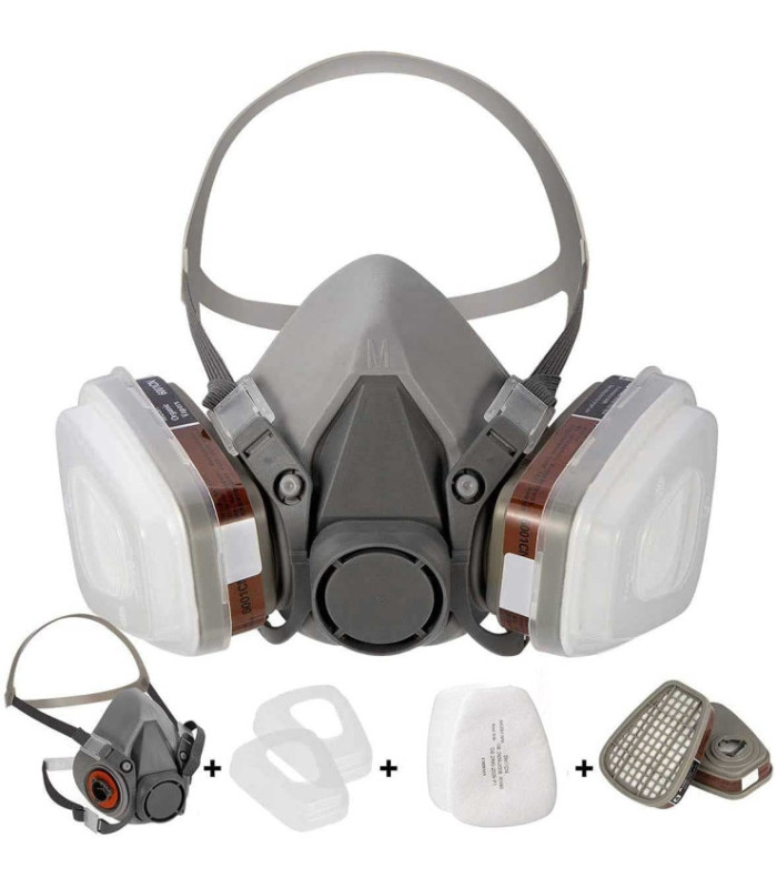 MASCARA RESPIRADOR DOBLE FILTRO