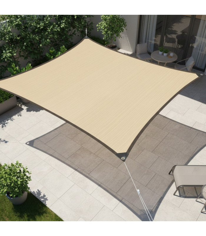 MALLA MEDIA SOMBRA 2x4MT CON BORDE Y ANILLO