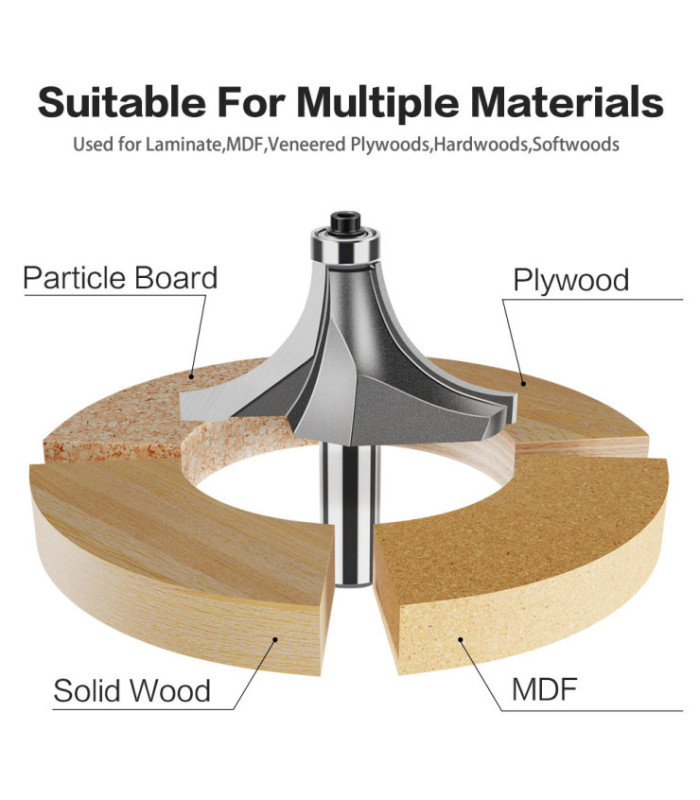 FRESA BORDE REDONDO V12MMx2.1/2 R31.7MM