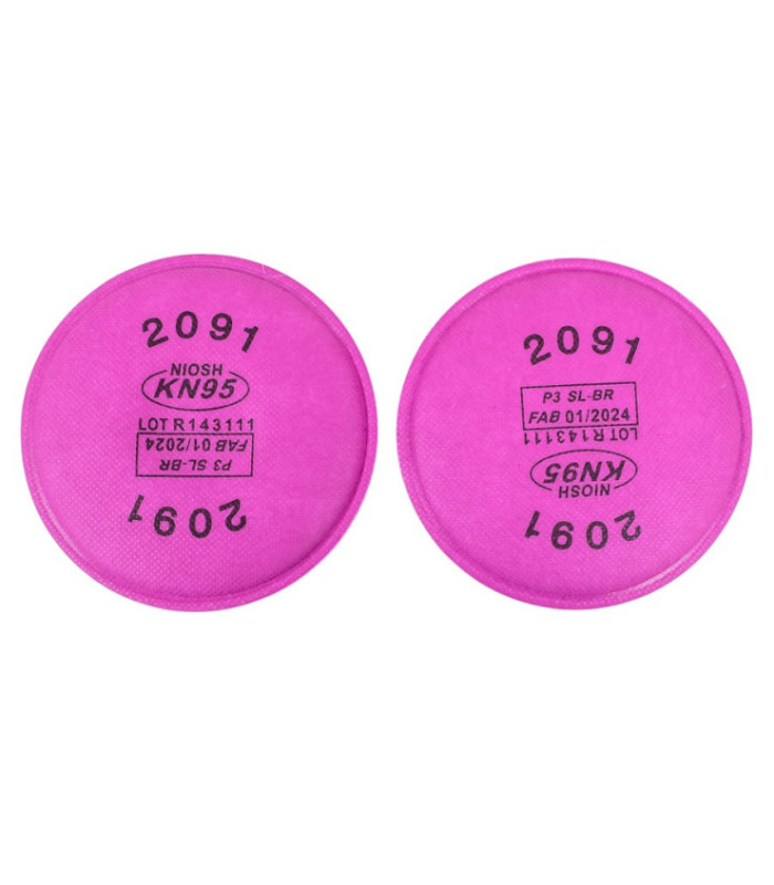 FILTRO PARA MASCARA 2091 KN95 2PC