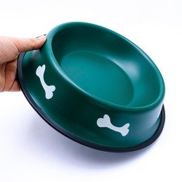 Plato metalico para mascota 30cm