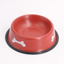 Plato metalico para mascota 30cm