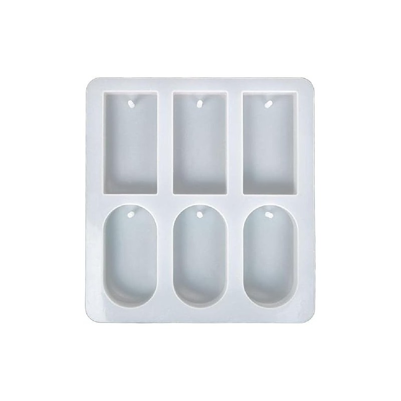 Molde de silicona mix colgantes 25x22.5x2cm