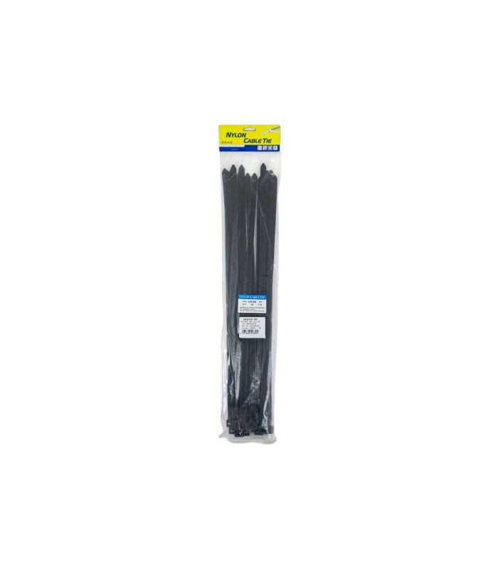 PRECINTO 12x500MM 20PC NEGRO