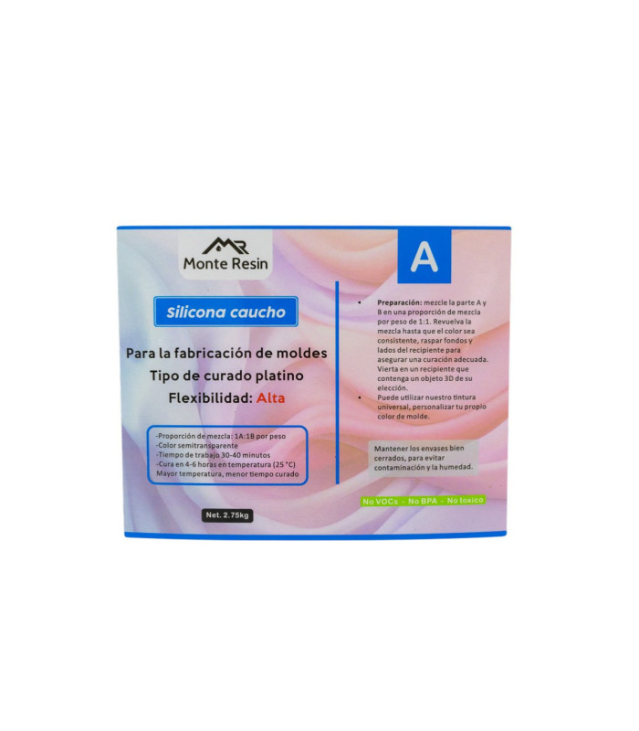 MONTERESIN CAUCHO DE SILICONA 5.5KG