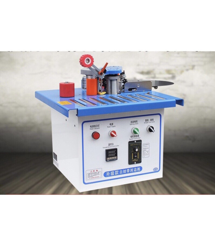 ENCHAPADORA DE CANTOS ENCOLADO + CORTE + ESTIRA