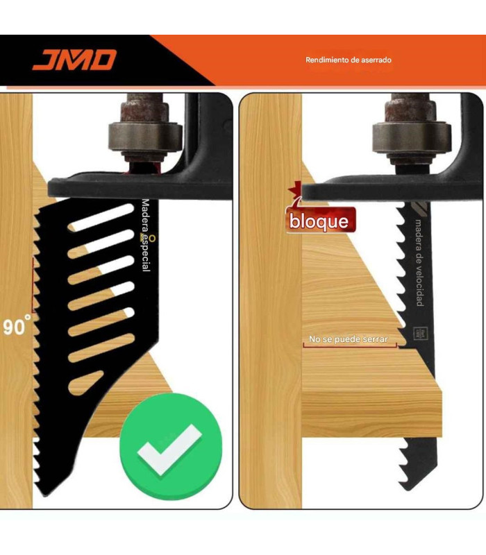HOJA DE SIERRA CALADORA EXTENDIDA 1PC 112MM