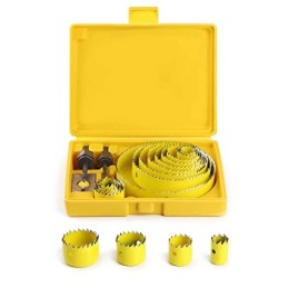 Juego de mecha copa para madera 15-123mm 16pc