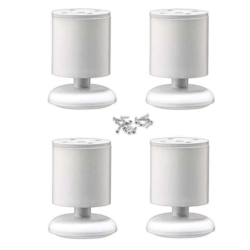 Patita para muebles blanco 6x6cm 1pc