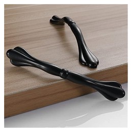 Manija para mueble con diseño negro 16cm 1pc