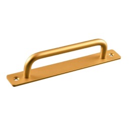 Manija con base plana bronce 14.8x2.5cm 1pc