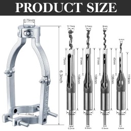 Adaptador para mecha cuadrada