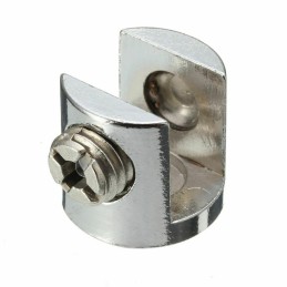 Soporte clip para vidrio 10mm