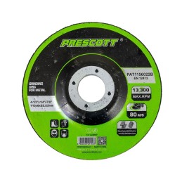 Disco desbaste 115x6x22.23mm PRESCOTT