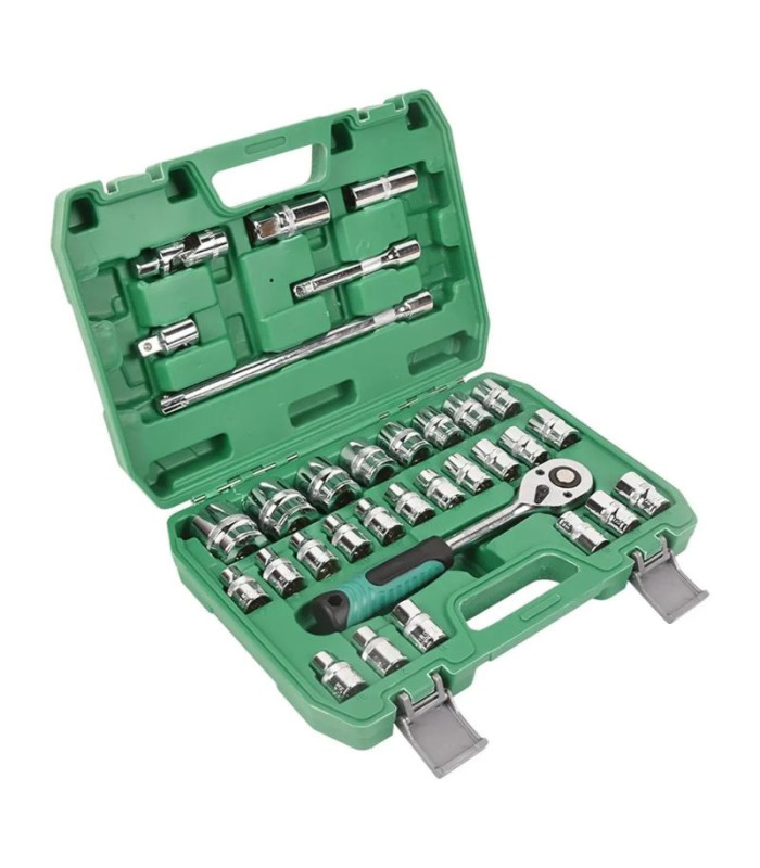 JUEGO LLAVE DE TUBO 1/2 32PCS N00835