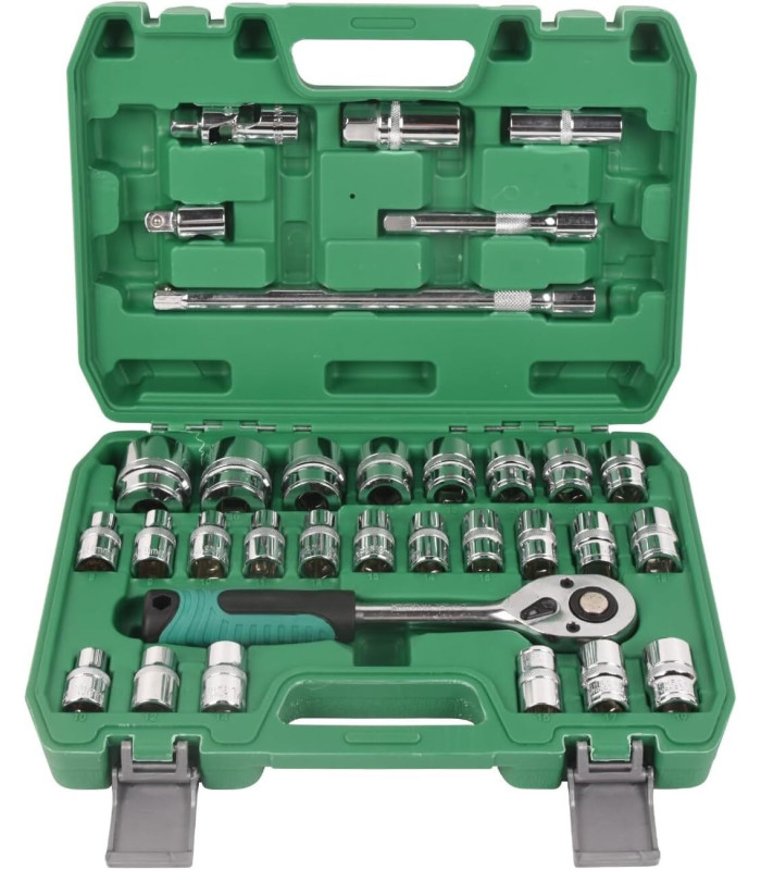 JUEGO LLAVE DE TUBO 1/2 32PCS N00835