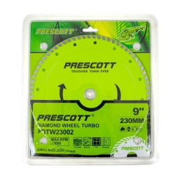 Disco diamantado turbo 230-2.6-22.2mm PRESCOTT