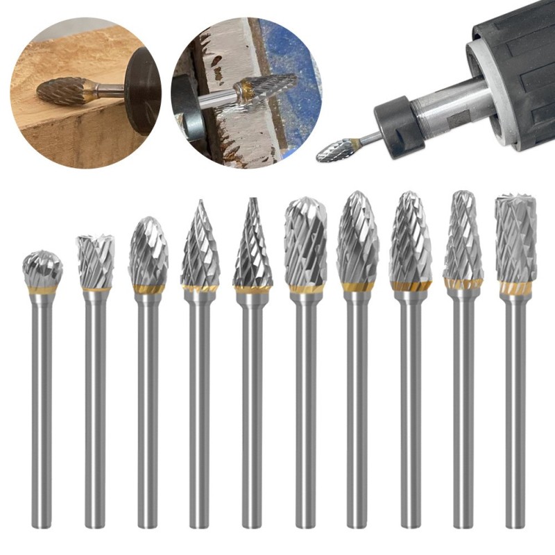Set de punta retificadora de metal 10pc