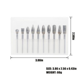 Set de punta retificadora de metal 10pc