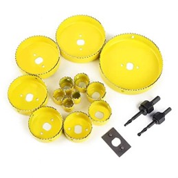 Juego de mecha copa para madera 15-123mm 16pc