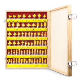 Juego de fresas con maletin 70pc 1/2 