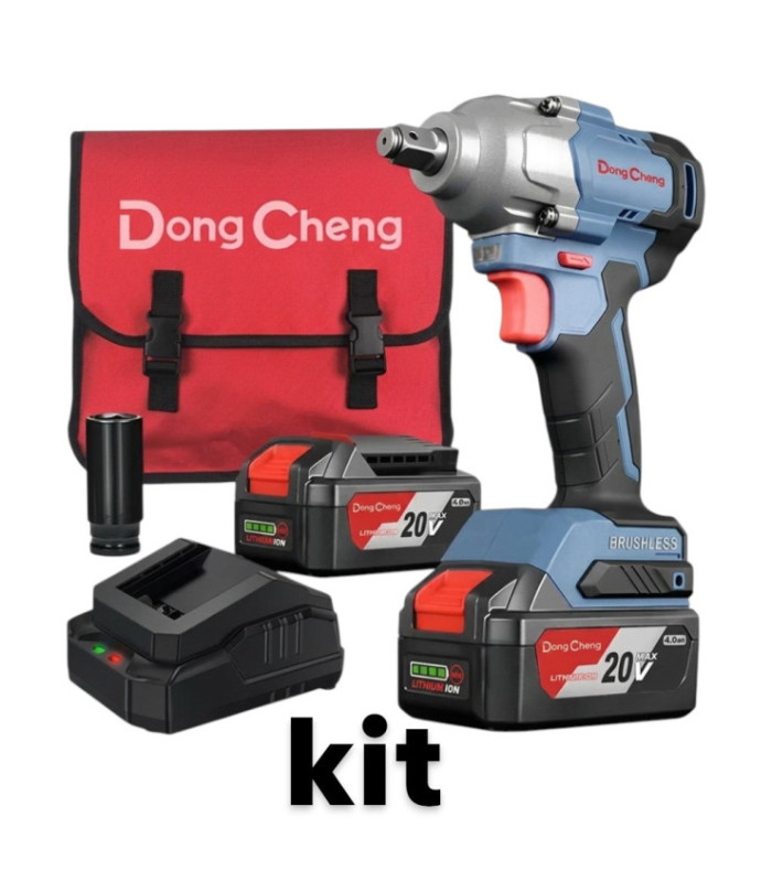 LLAVE DE IMPACTO 20V 2BAT4.0 298NM BL DONGCHENG