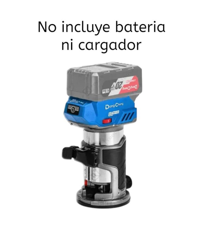 FRESADORA A BATERIA 20V SIN BAT 6.35MM DONGCHENG