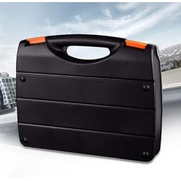 Caja organizador con manija 15 compartimientos