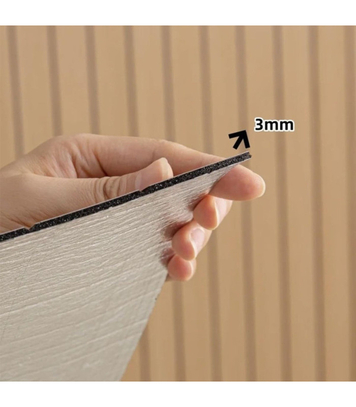 ROLLO ADHESIVO P/ PARED 60CMx3M MARRON