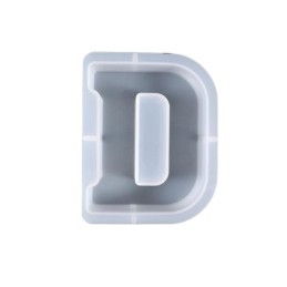 Molde de silicona letra D 170x126x20mm