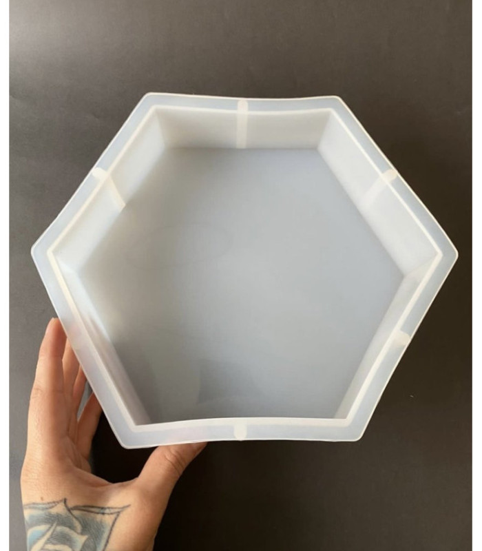Molde de silicona hexagonal 180x210mm