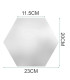 ESPEJO ADHESIVO HEXAGONAL 23x20 12PCS