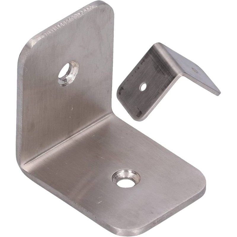 Angulo de acero inoxidable 45x45x2.5mm 2agujero