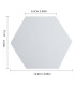 ESPEJO ADHESIVO HEXAGONAL 12.6x11x6.3CM 12PCS