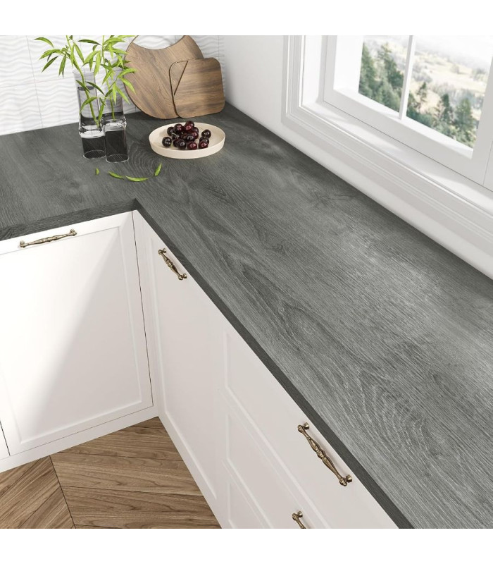 ROLLO ADHESIVO P/ PISO 45CMx3M MW001 GRIS OSCURO