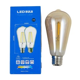 FOCO LED VINTAGE 6W CALIDO