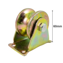 RUEDA METAL BASE U 60MM