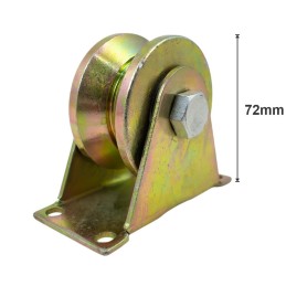 RUEDA METAL BASE V 72MM
