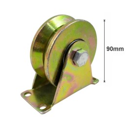 RUEDA METAL BASE V 90MM