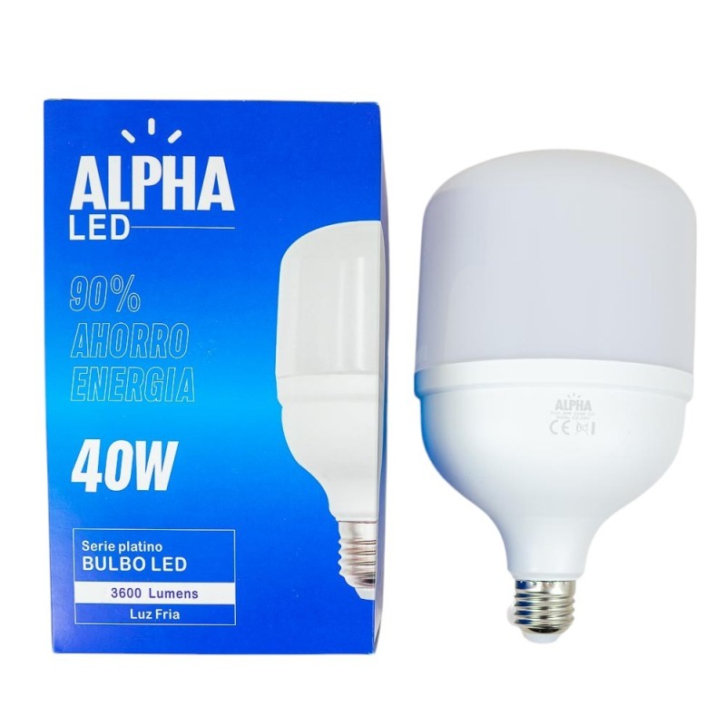 FOCO LED ALPHA 40W BLANCO 6500K