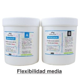MONTERESIN CAUCHO DE SILICONA 2KG FLEX MEDIA