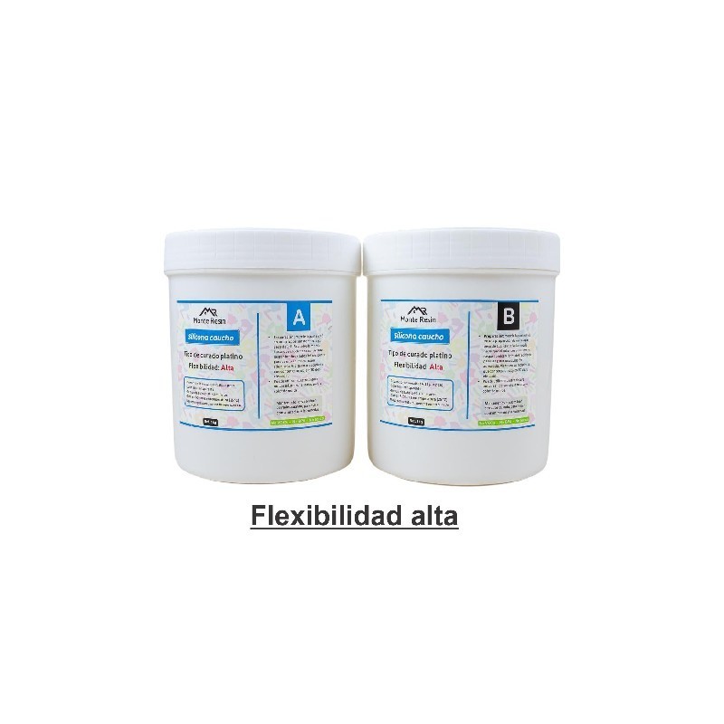 MONTERESIN CAUCHO DE SILICONA 2KG FLEX ALTA