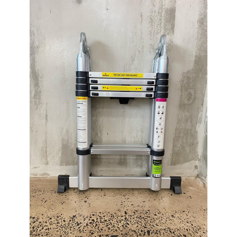 ESCALERA TELESCOPICA DOBLE 1.6MT PRESCOTT ESCALERA TELESCOPICA DOBLE 1.6MT PRESCOTT