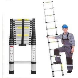 ESCALERA TELESCOPICA RECTA 4.1MT PRESCOTT