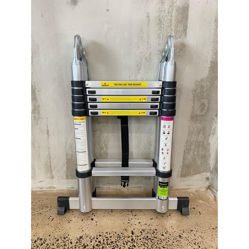 ESCALERA TELESCOPICA DOBLE 1.90MT PRESCOTT